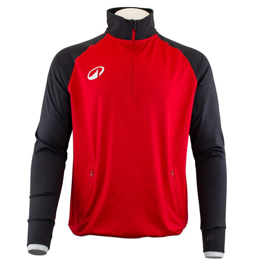 red / charcoal grey