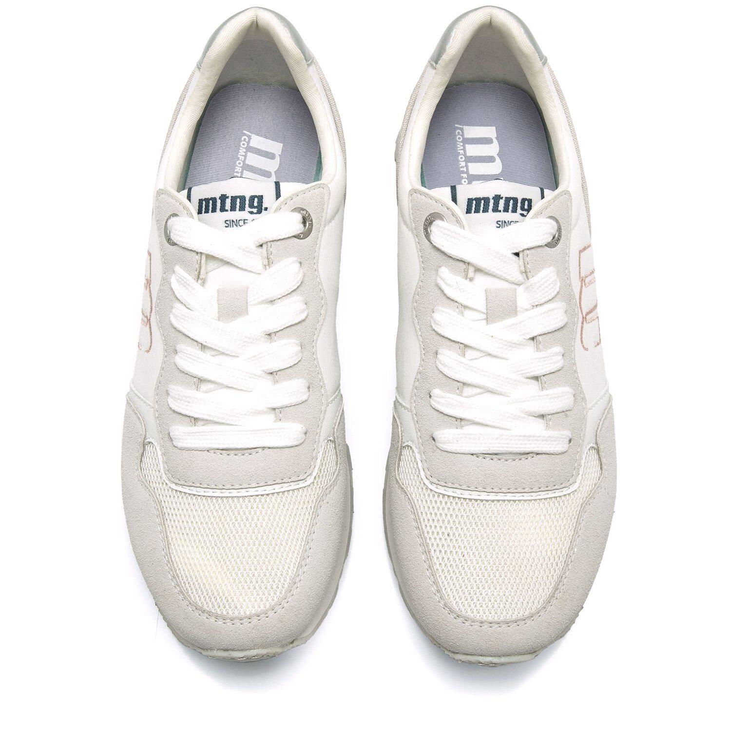 Zapatillas caminar Mujer MTNG Joggo Blanco 4/7