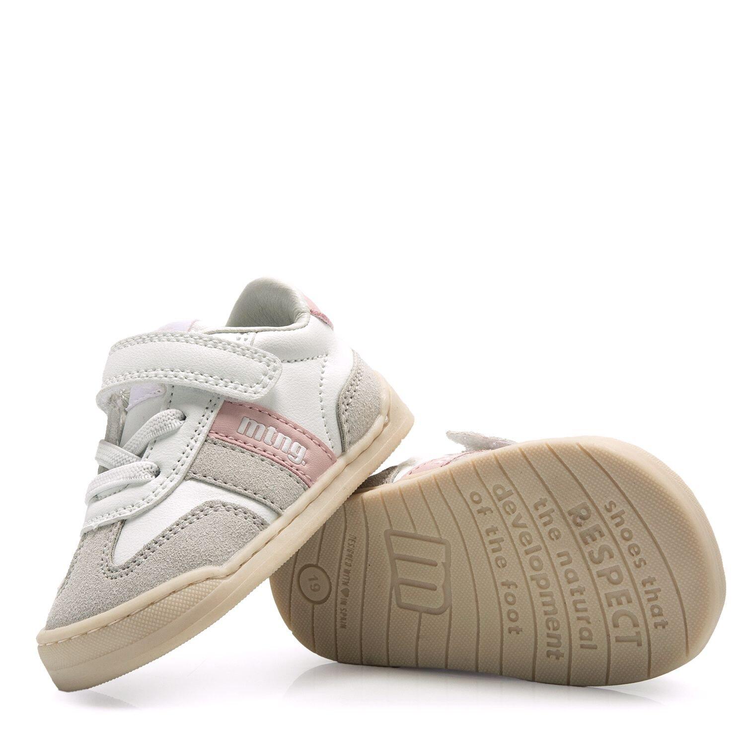 Sneakers barefoot Bambina MTNG KIDS Free baby Bianco 4/7