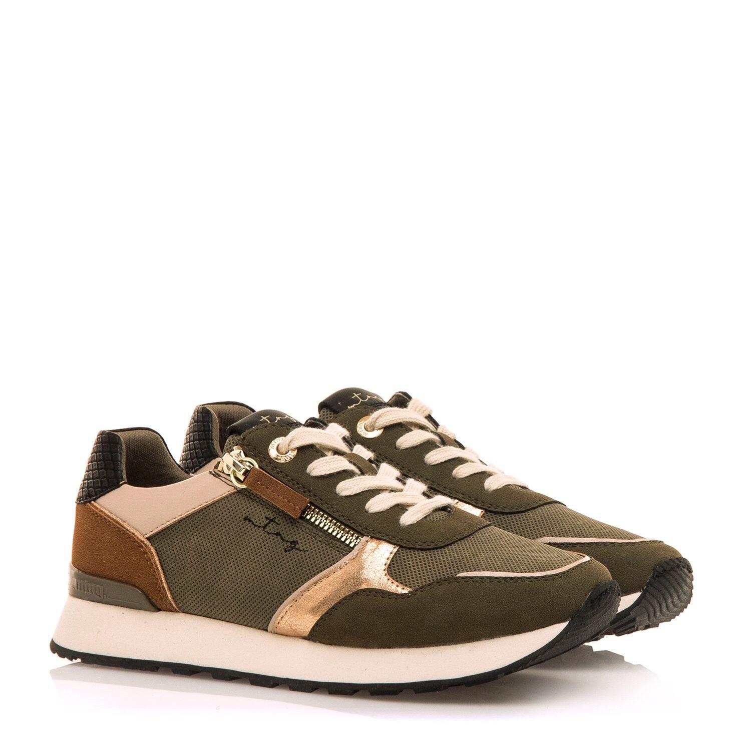 Zapatillas caminar Mujer MTNG Joggo Verde 2/7