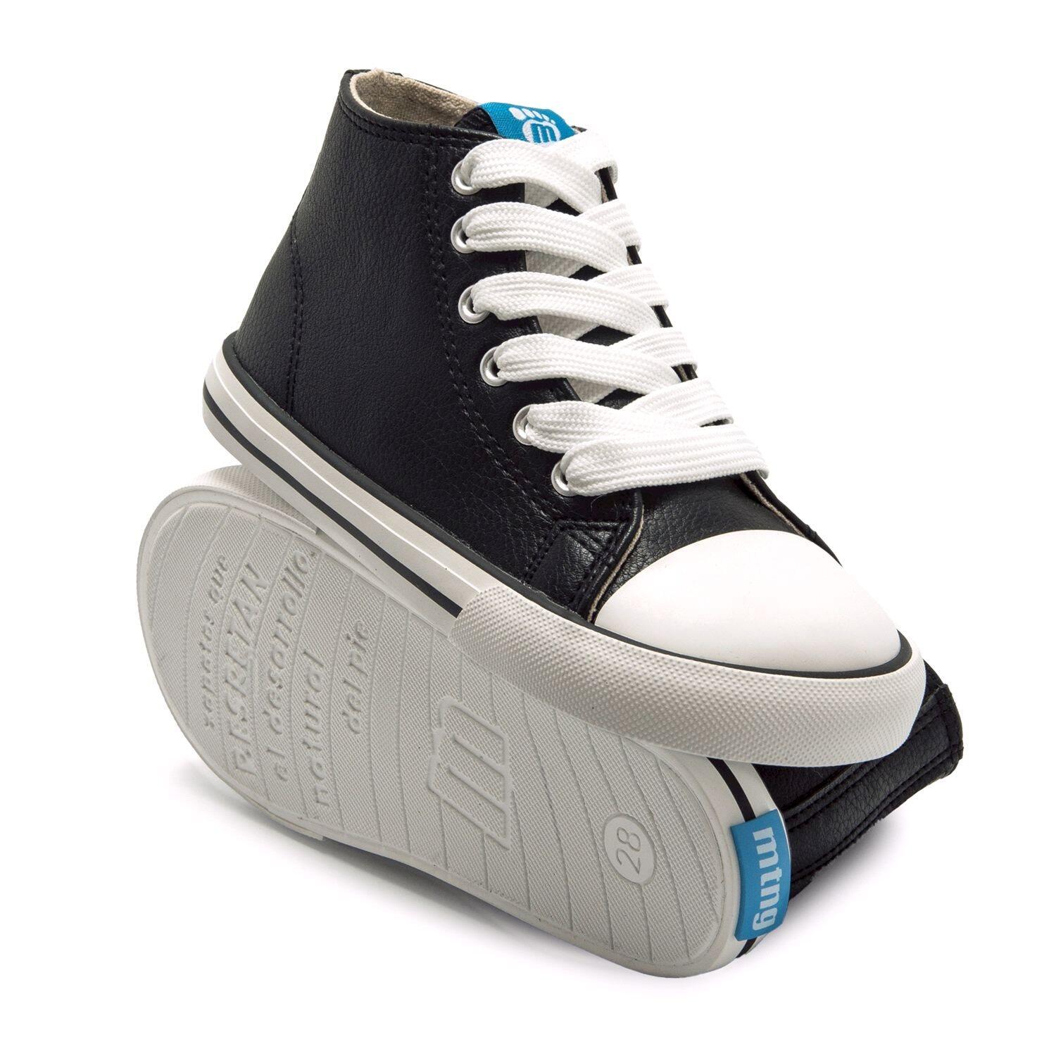 Sneakers barefoot filles MTNG KIDS Respect-emi noir 4/7