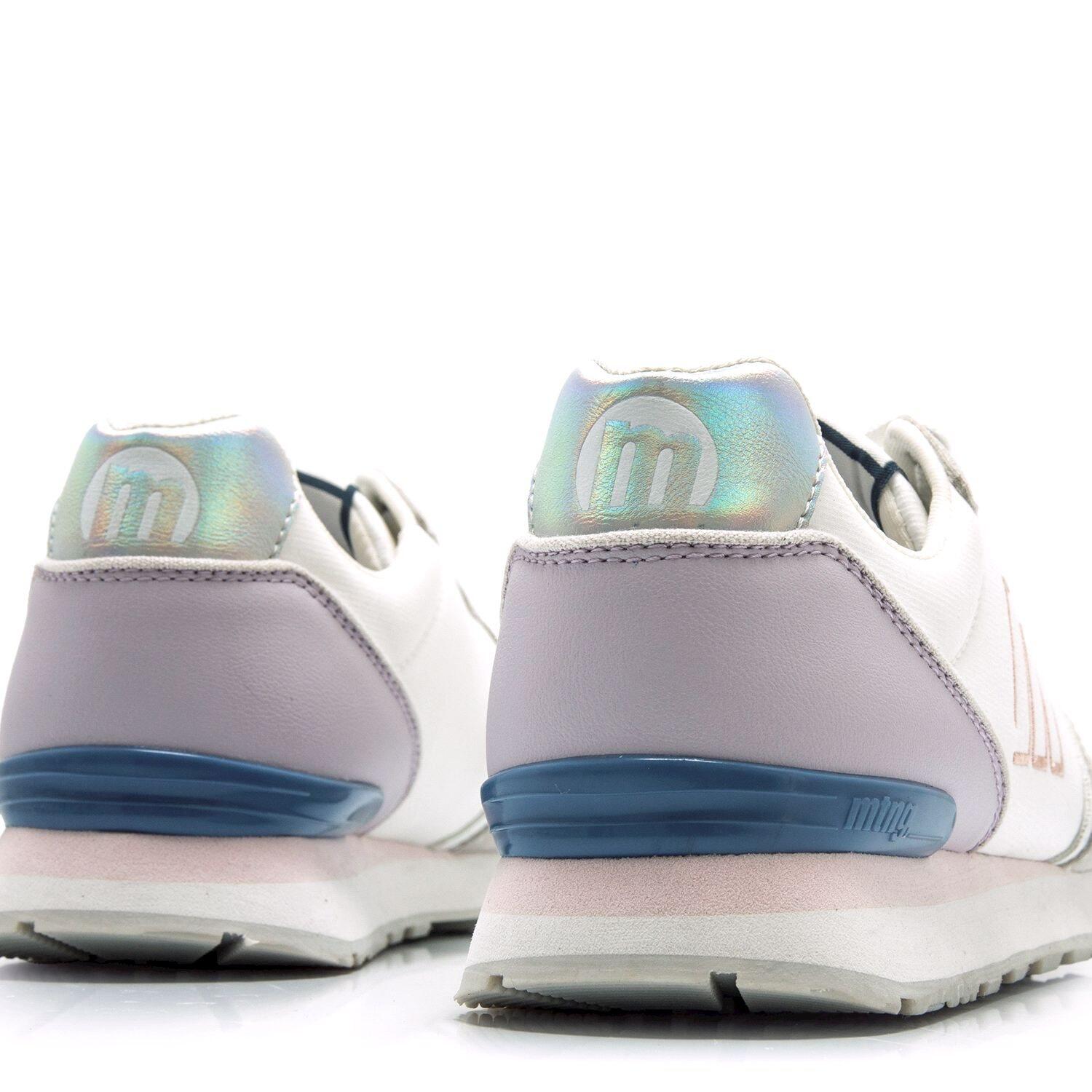 Zapatillas caminar Mujer MTNG Joggo Blanco 3/7