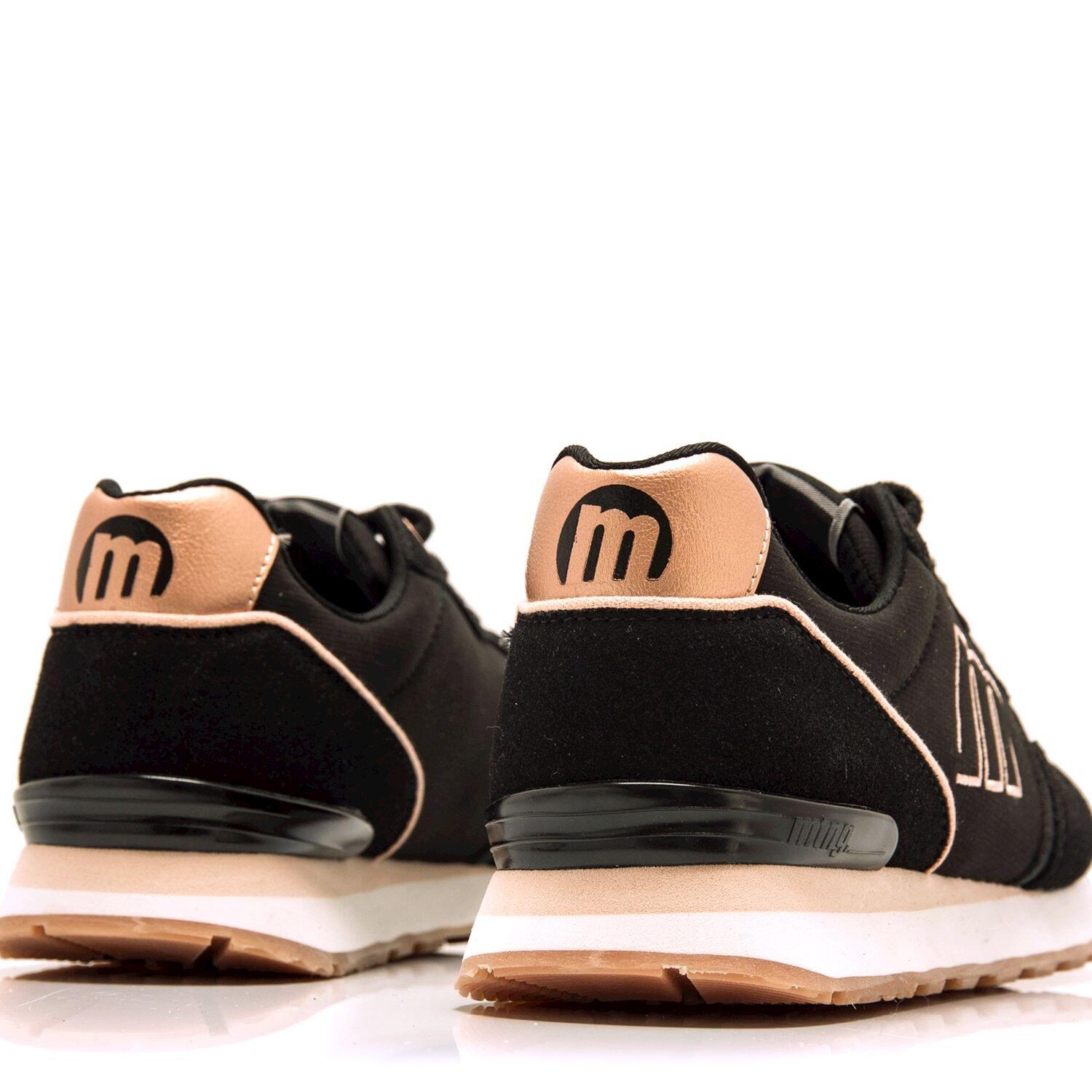 Zapatillas caminar Mujer MTNG Joggo Negro 3/7