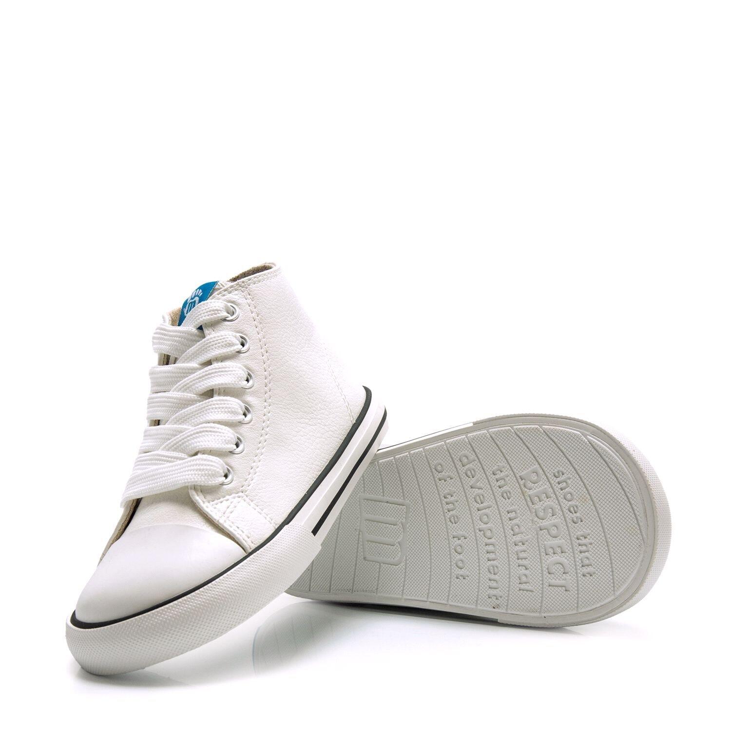 Sneakers barefoot Bambina MTNG KIDS Respect-emi Bianco 4/7