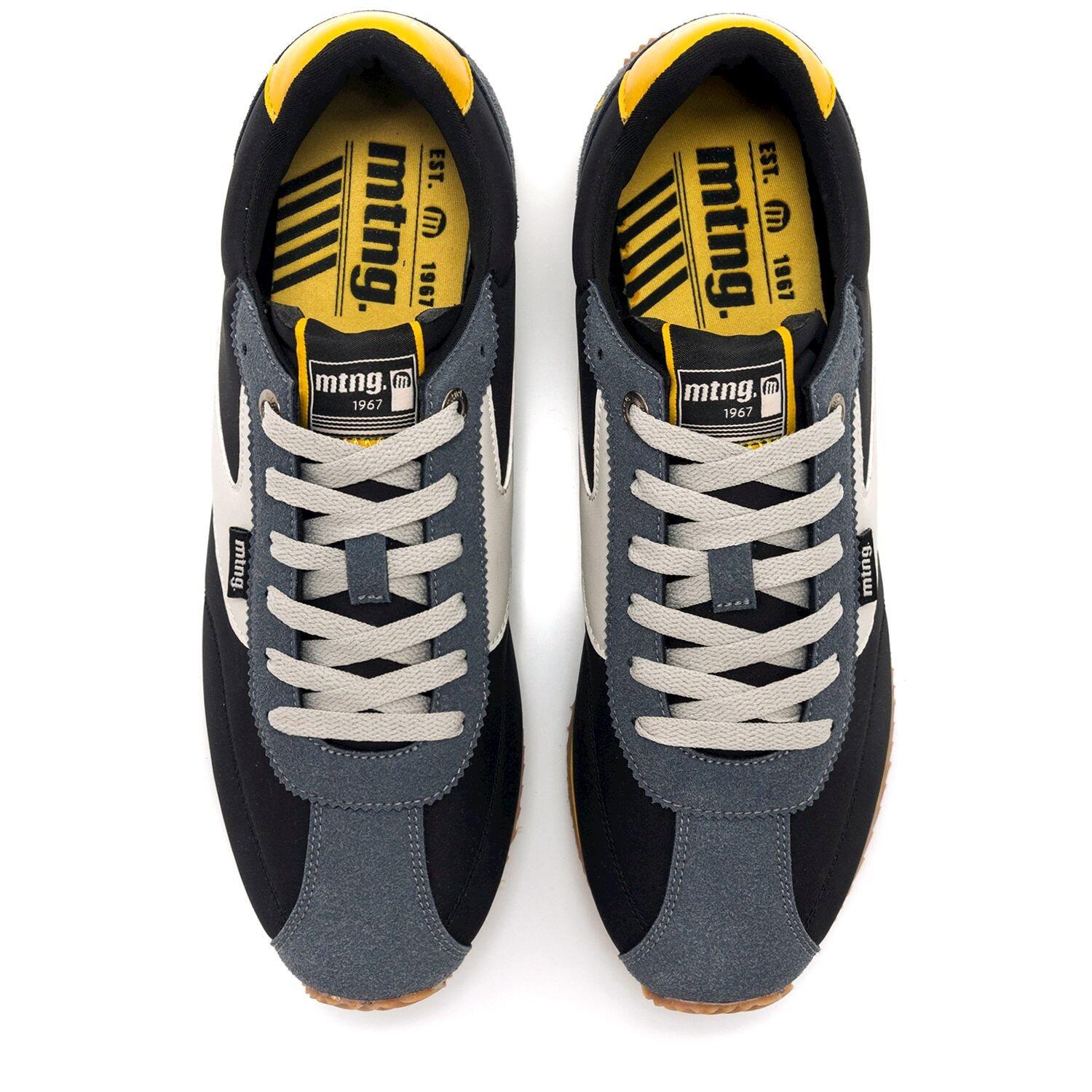 Zapatillas caminar Hombre MTNG Omega Negro 6/7
