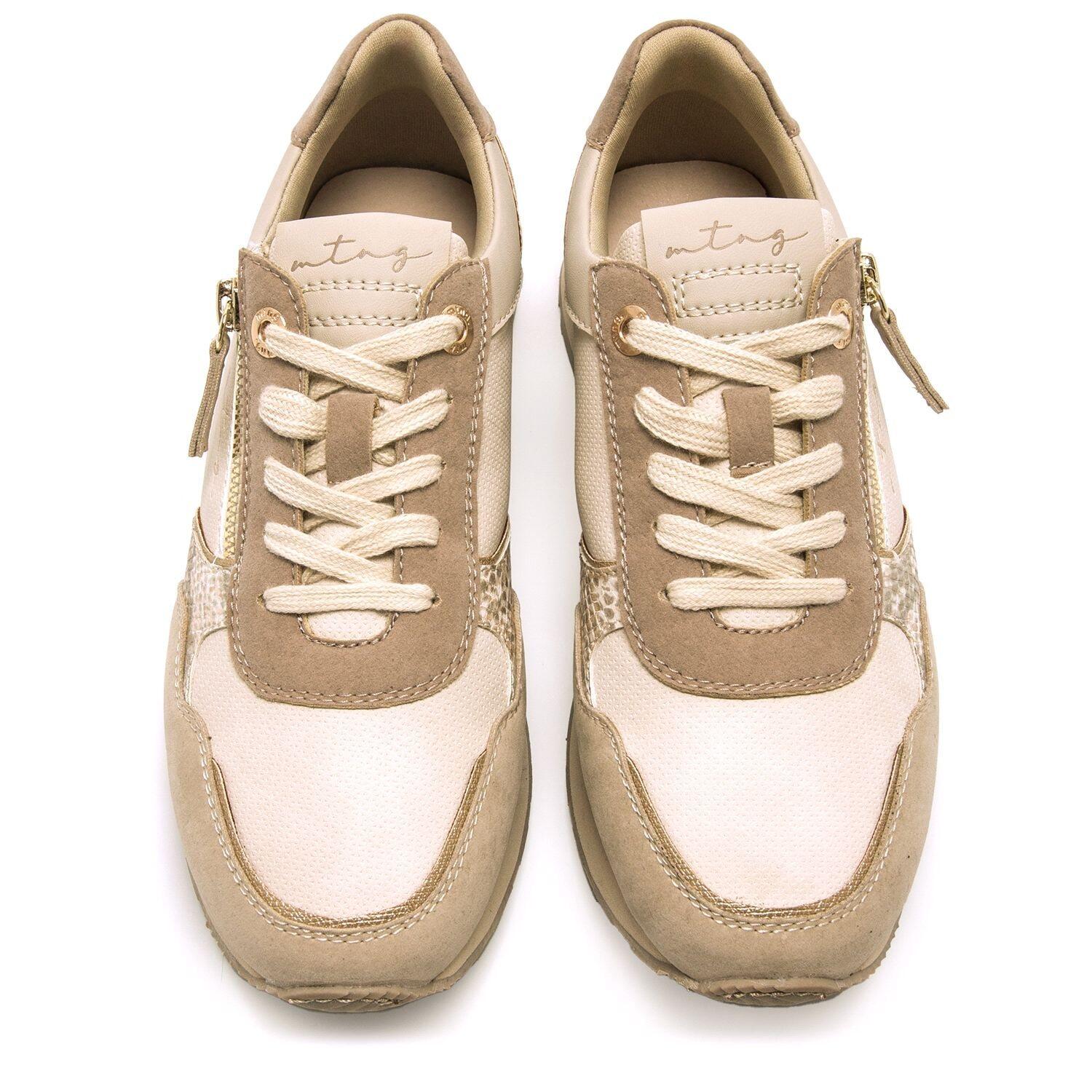 Zapatillas caminar Mujer MTNG Joggo Beige 6/7