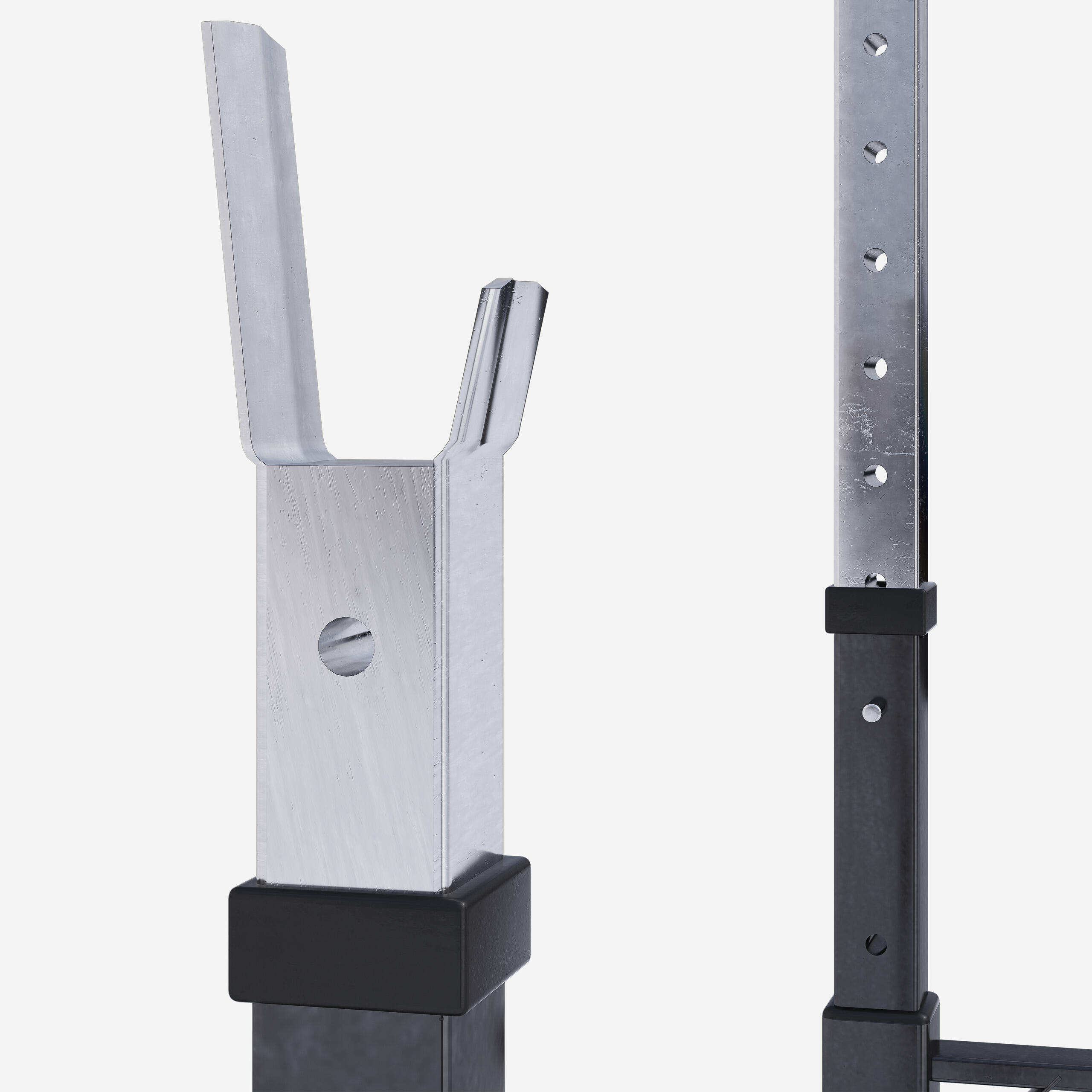 Gorilla Sports Haltersteunen - Squat Rack - Verstelbaar 7/7