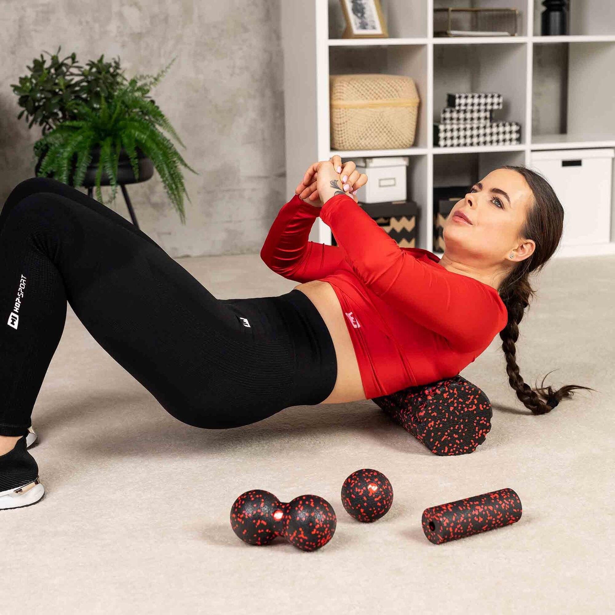 Ensemble de balles de massage + rouleau et rouleau de massage Hop-Sport 3/7