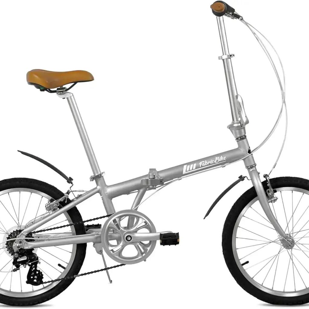 Folding - Folding Bike 7V Aluminum 20" Grey