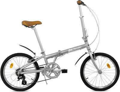 Folding - vouwfiets 7v aluminium 20" grijs