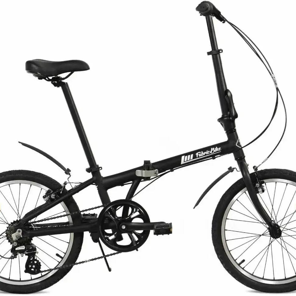 Folding - Folding Bike 7V Aluminum 20" Black