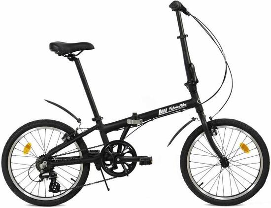 Folding - Bicicletta pieghevole 7V Alluminio 20" Grigio