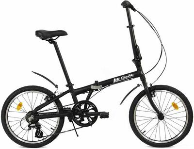 Folding - vouwfiets 7v aluminium 20" zwart
