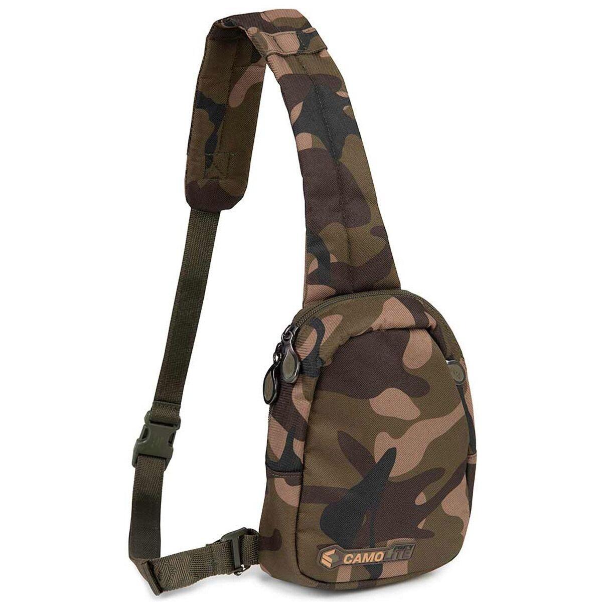 Fox - Portefeuille À Bandoulière Fox Camolite - Sac À Bandoulière - Marron|vert - Taille Unique - Decathlon