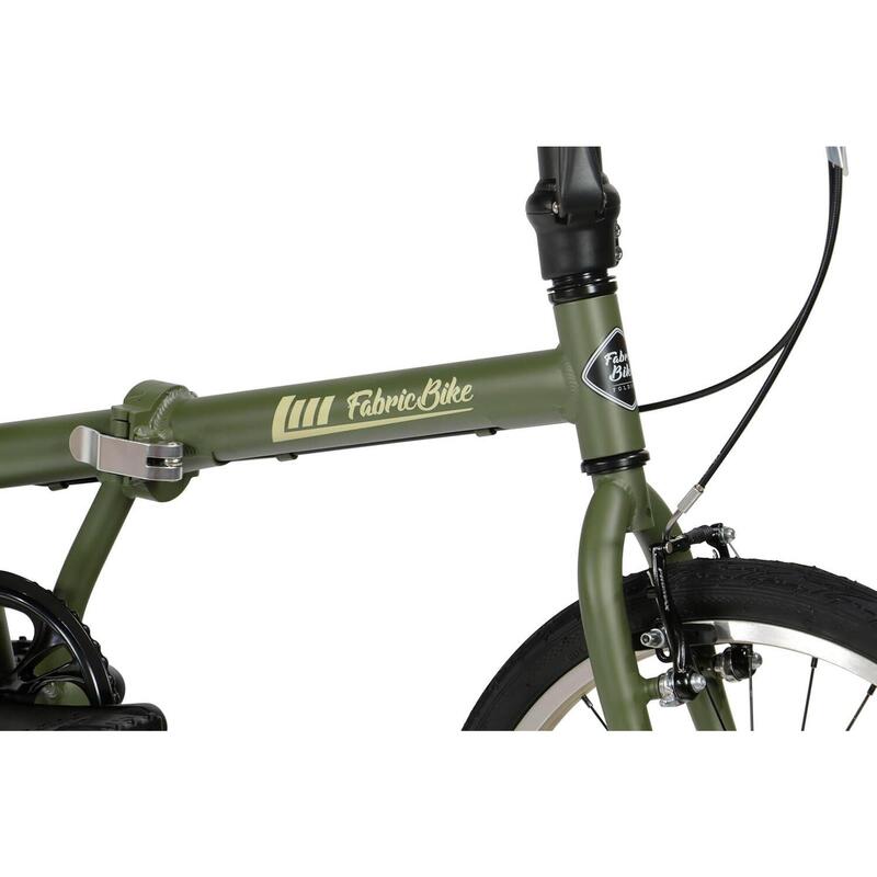 Folding - Bicicletă pliabilă 7V aluminiu 20". Green