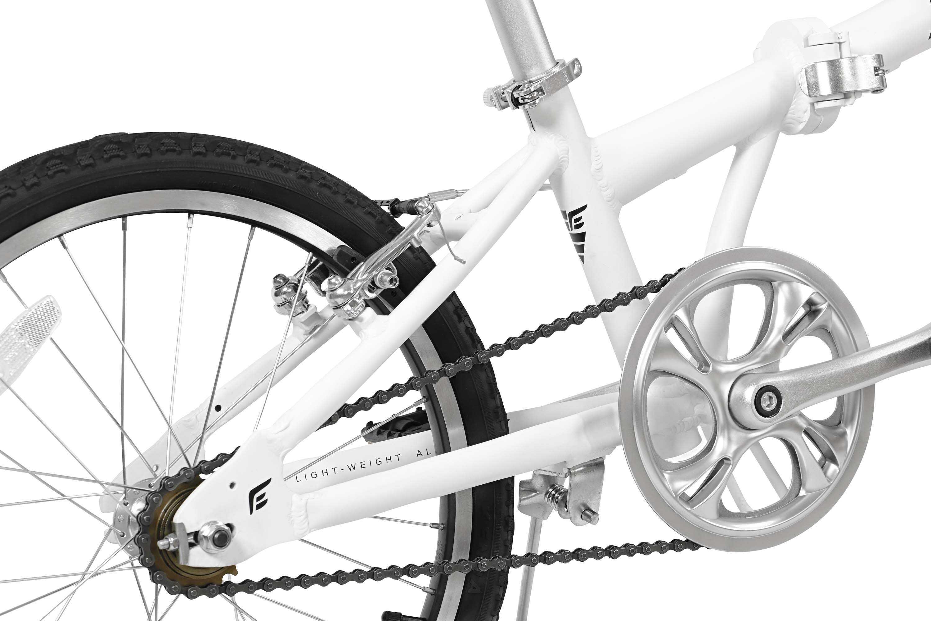 Folding - Vélo pliant Aluminium 20" White 5/5