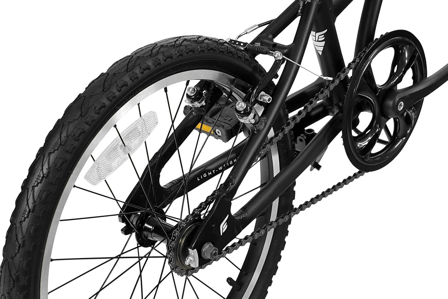 Folding - Vélo pliant Aluminium 20" Black 7/7