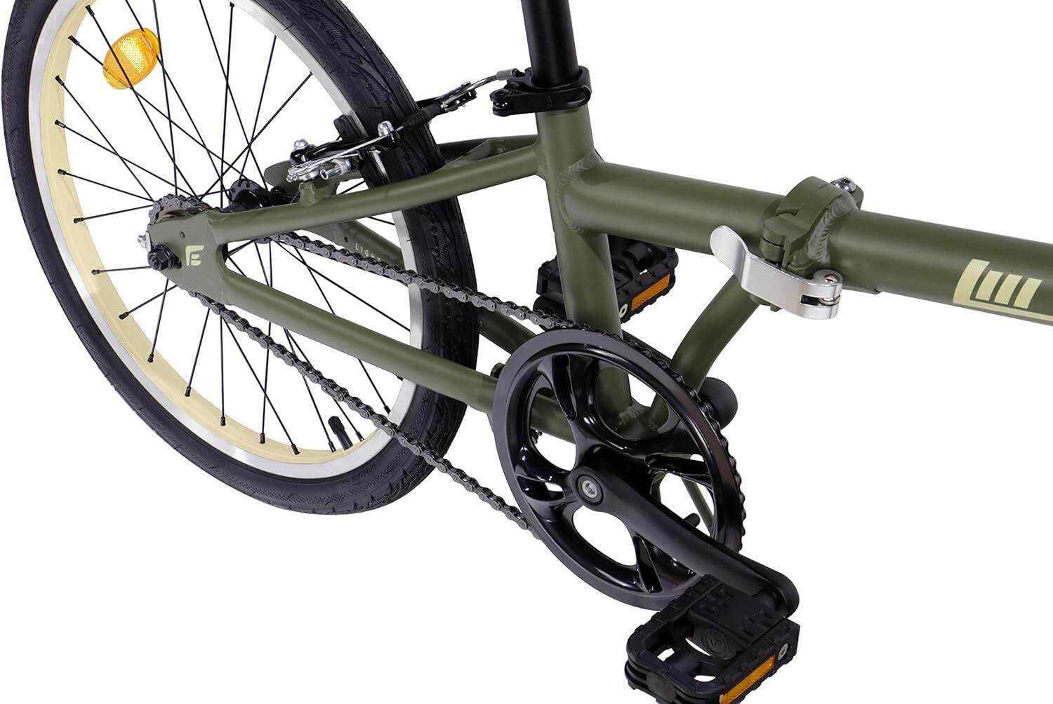Folding - Vélo pliant Aluminium 20" Green 6/7