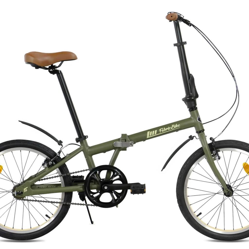 Folding - 20" Aluminium Folding Bike Green
