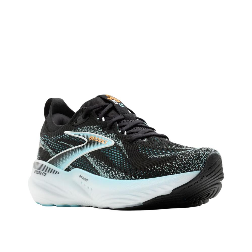 Brooks - Chaussures Running Hommes Brooks Glycerin Gts 22 - Chaussures De Sport - Bleu - Decathlon