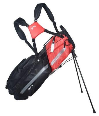 Lifestyle Golftasche - Standbag - Rot Schwarz