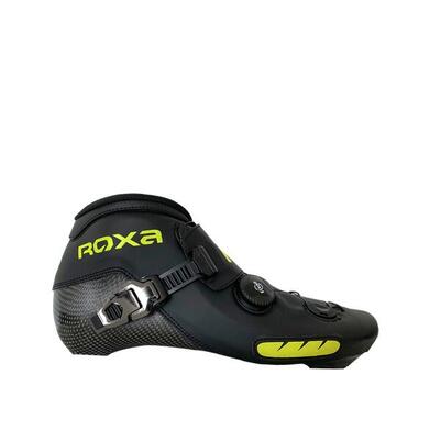 F-50 solo bota patín VELOCIDAD negro y fluorescente