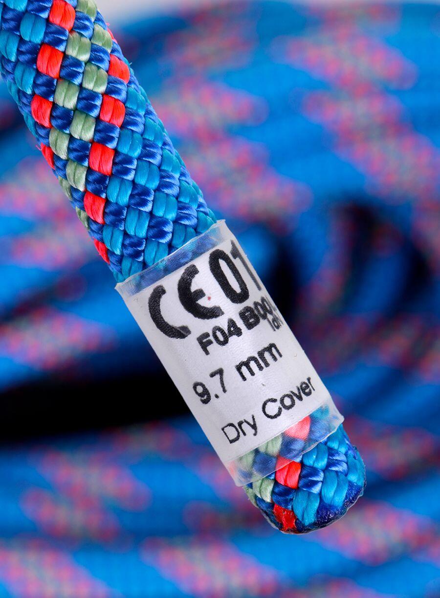 Corde à simple Beal Booster III 9,7 mm Dry Cover 70 m légère et résistante 5/6