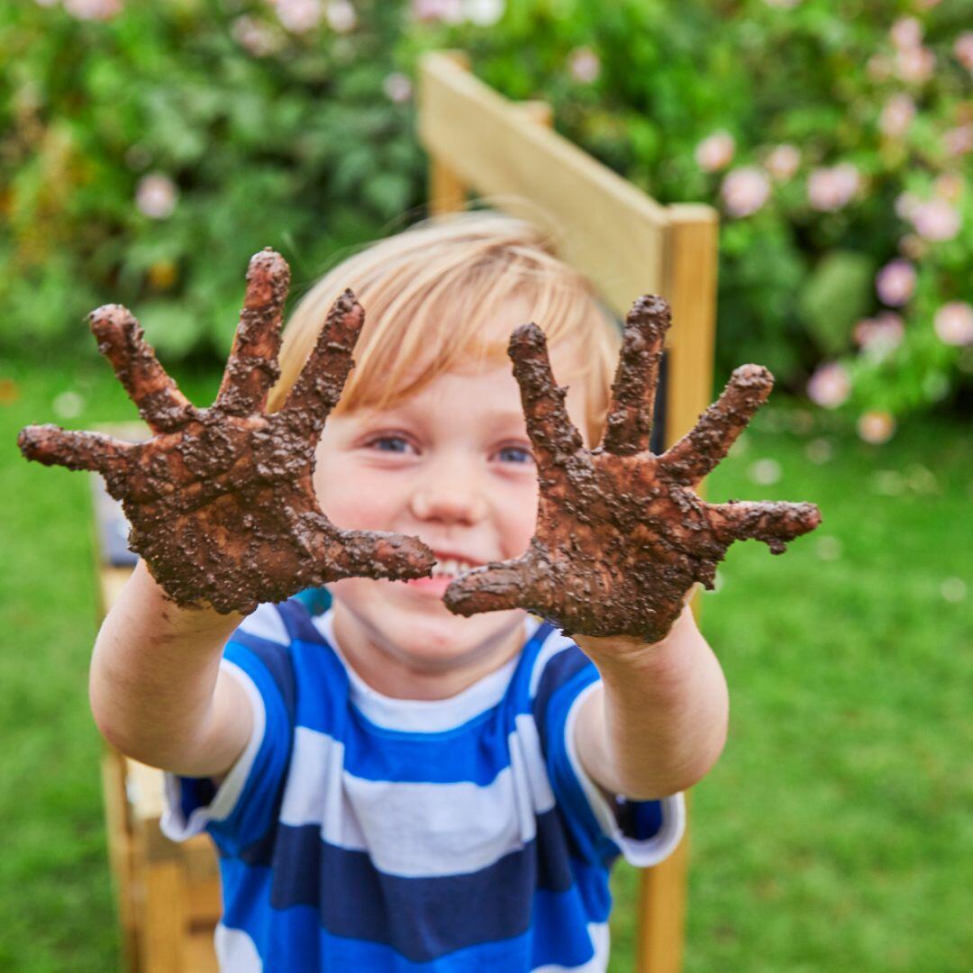 Cuisine d'extérieur pour enfant JUNIOR CHEF bois FSC® 5/5