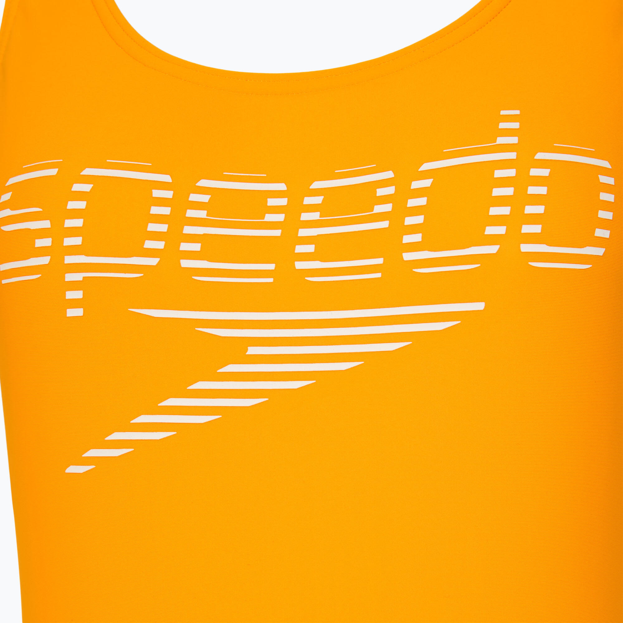 Strój pływacki jednoczęściowy damski Speedo Logo Deep U-Back 3/4
