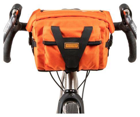 Restrap Bar Pack 10L Arancione – Borsa da manubrio impermeabile.