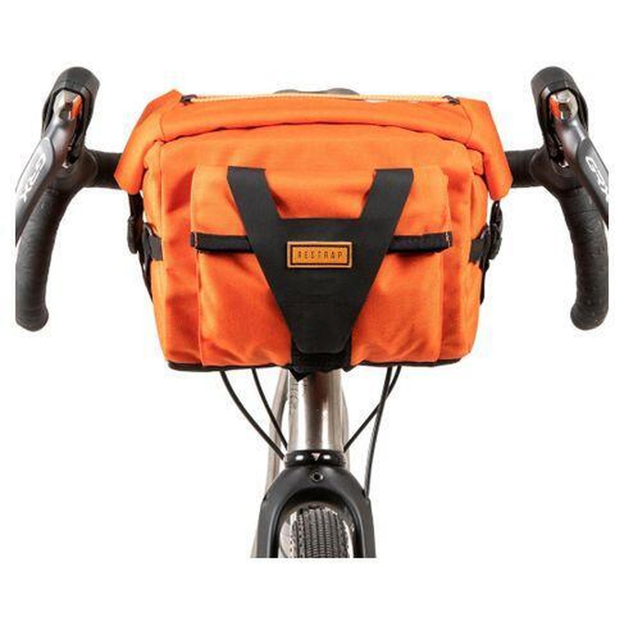 Restrap - Sacoche De Guidon Restrap Bar Pack 10l Orange - Sacoche Vélo - Orange - 10 L - Decathlon