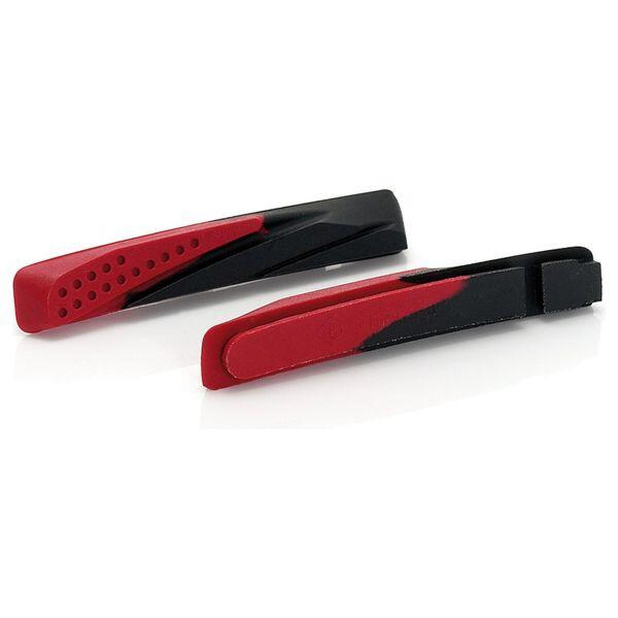 Guma Hamulcowa Bs-X02 72Mm Czarno-Czerwona, Zestaw 4 Sztuk