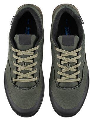 Chaussures VTT Shimano GF400 Vert olive 2/4