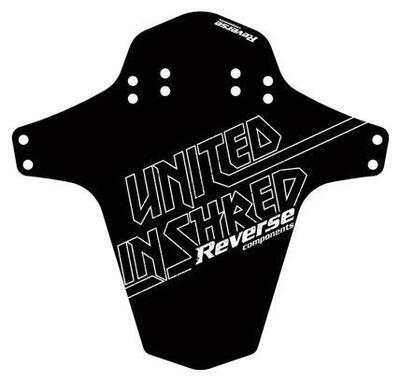 Parafango verticale anteriore unito in Shred nero / bianco