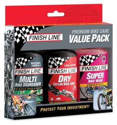 FINISH LINE FINISH LINE pulizia Premium Bike Cura Valore 3x120ml confezione
