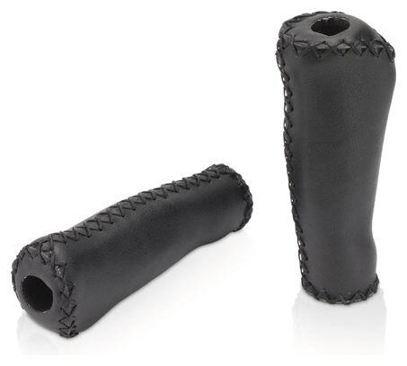 XLC Paar XLC GR-G11 Retro Handvatten 135mm Zwart
