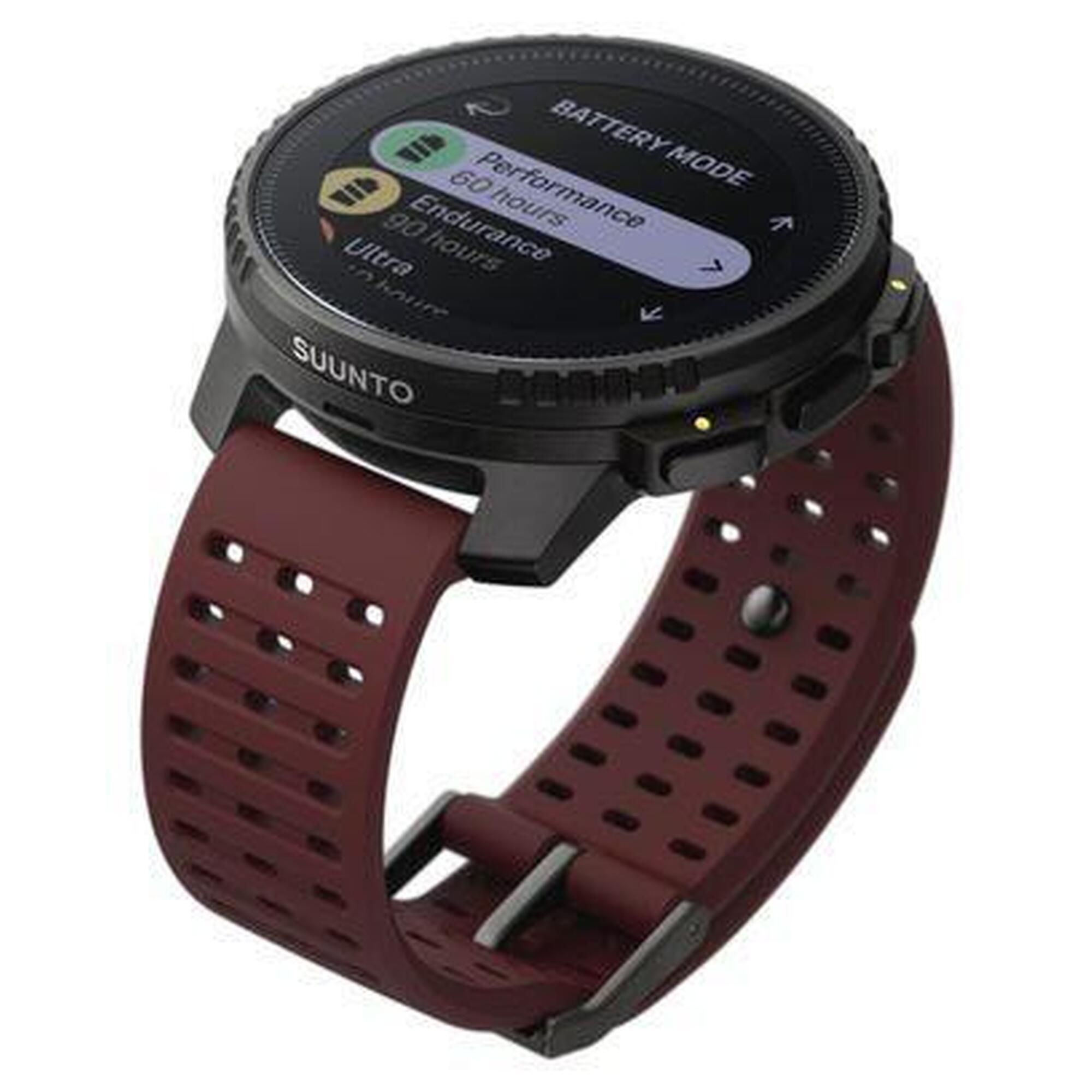 Montre GPS Suunto Vertical Black Ruby - Bordeaux