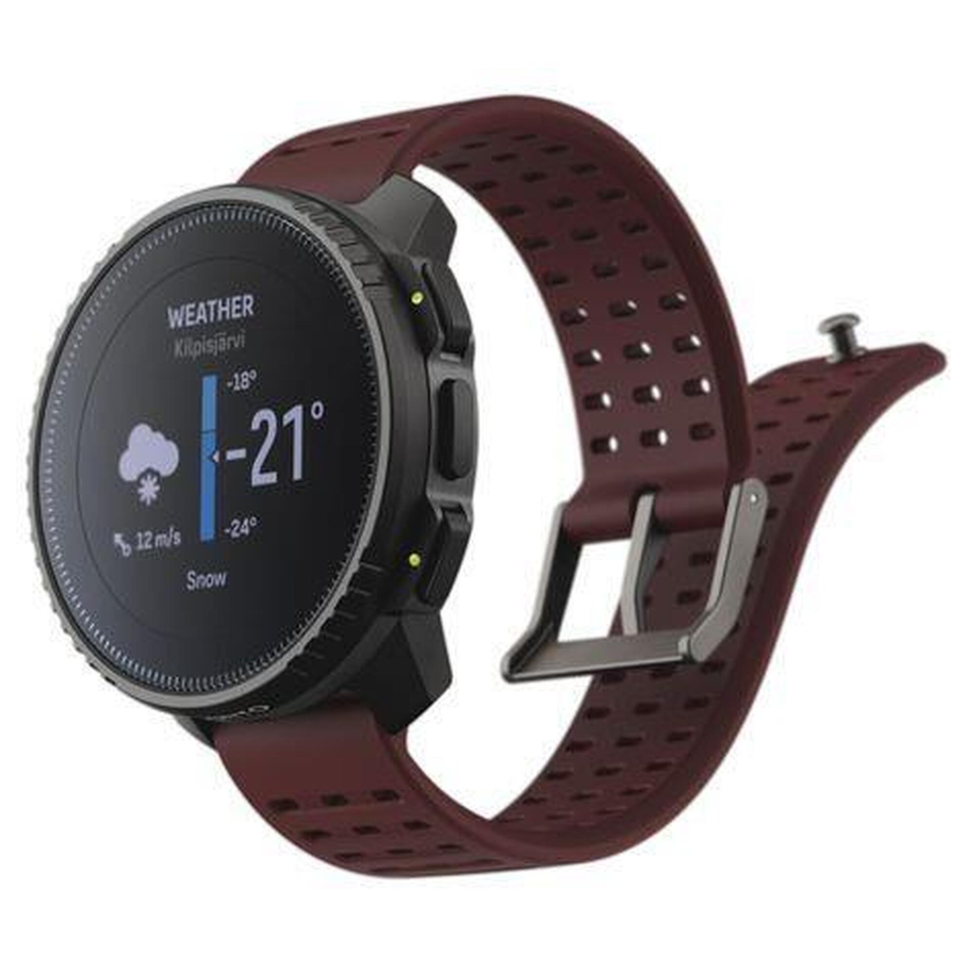 Montre GPS Suunto Vertical Black Ruby - Bordeaux