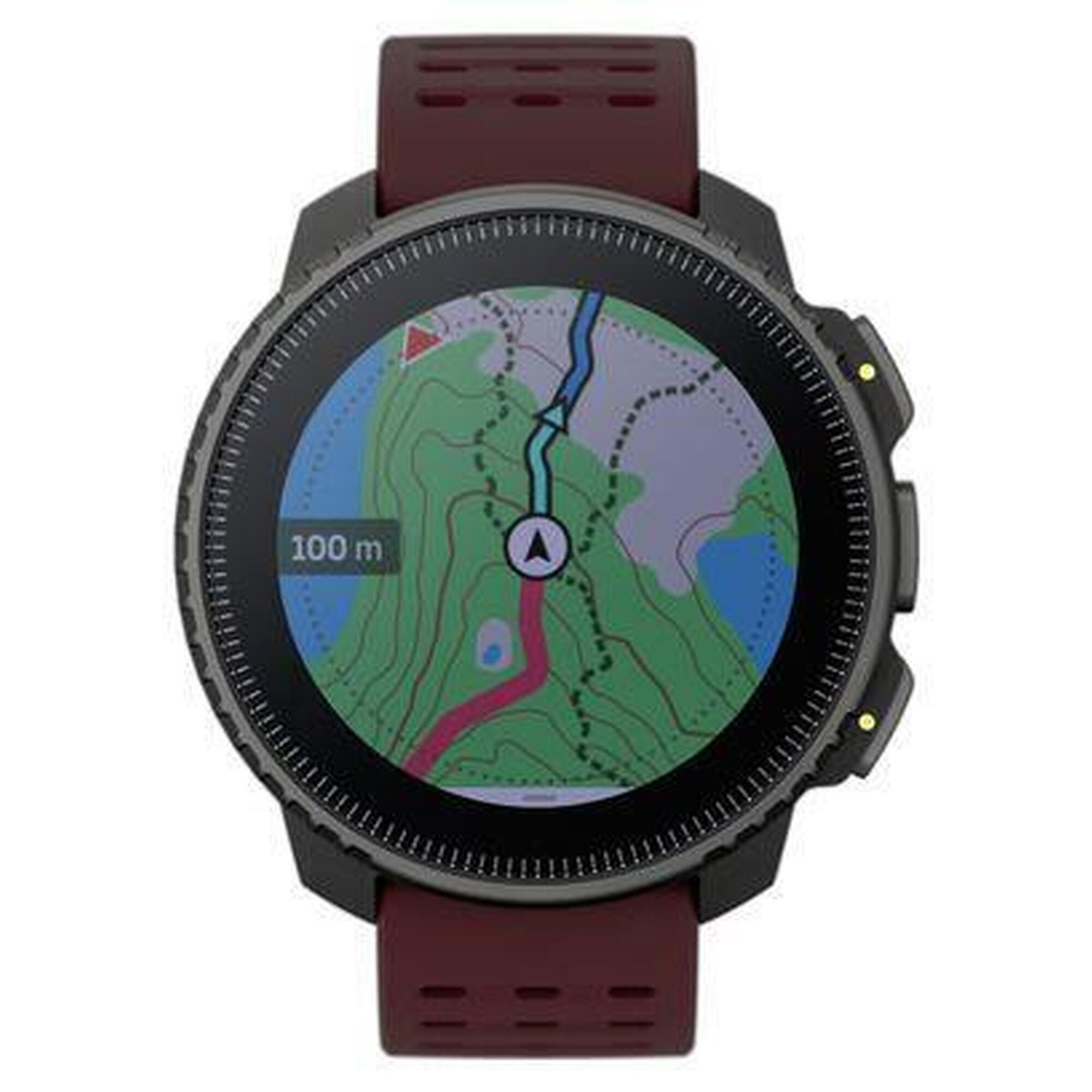 Montre GPS Suunto Vertical Black Ruby - Bordeaux