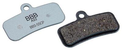 Paar bbb discstop coolfin organic remblokken voor shimano saint
