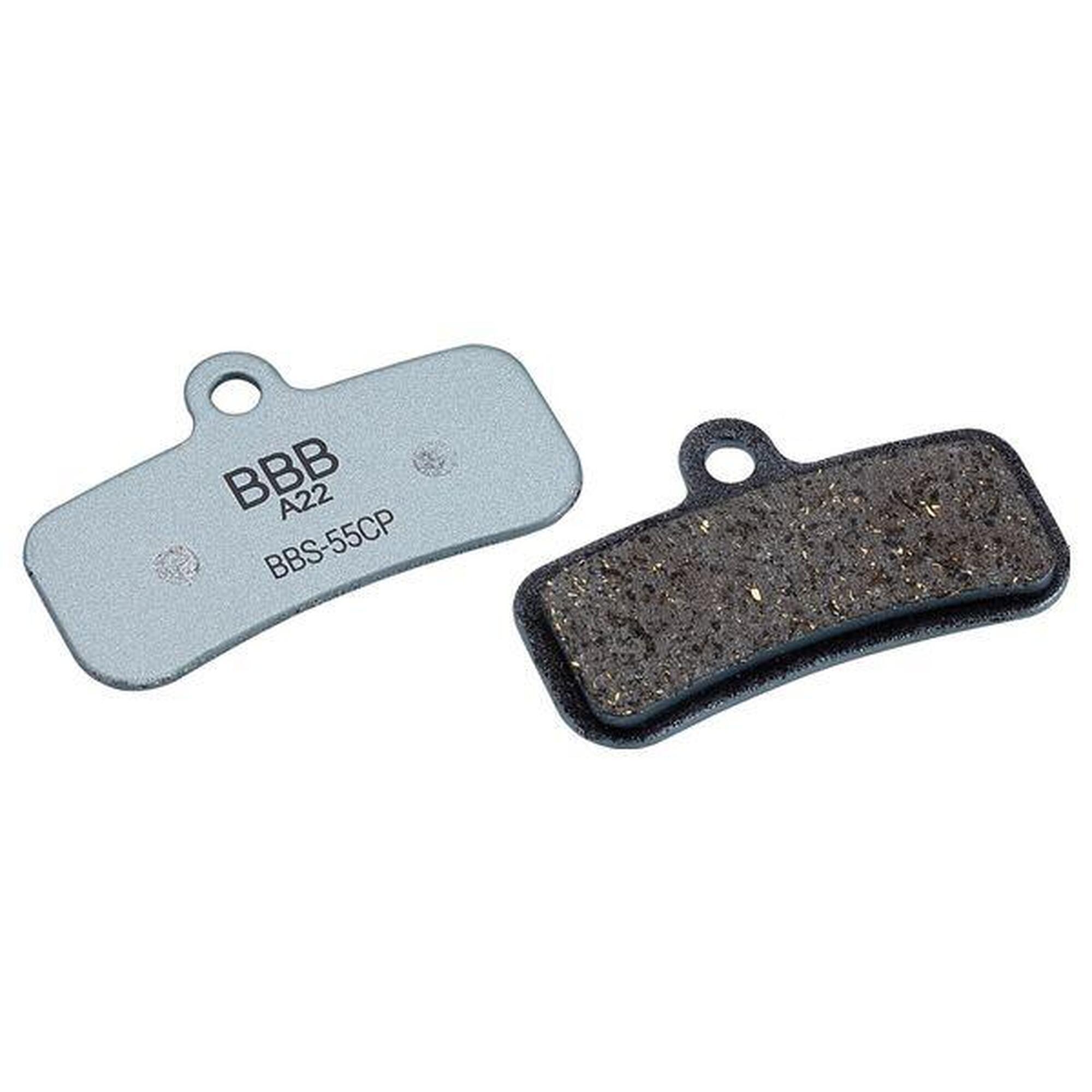Bbb Cycling - Paire De Plaquettes Bbb Discstop Coolfin Organiques Pour Shimano Saint - Plaquette De Frein - Jaune - No Size - Decathlon