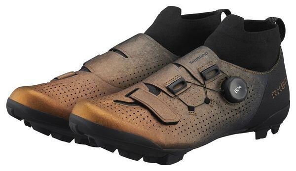 Scarpe Gravel Shimano RX801R Orange Metal 4/7