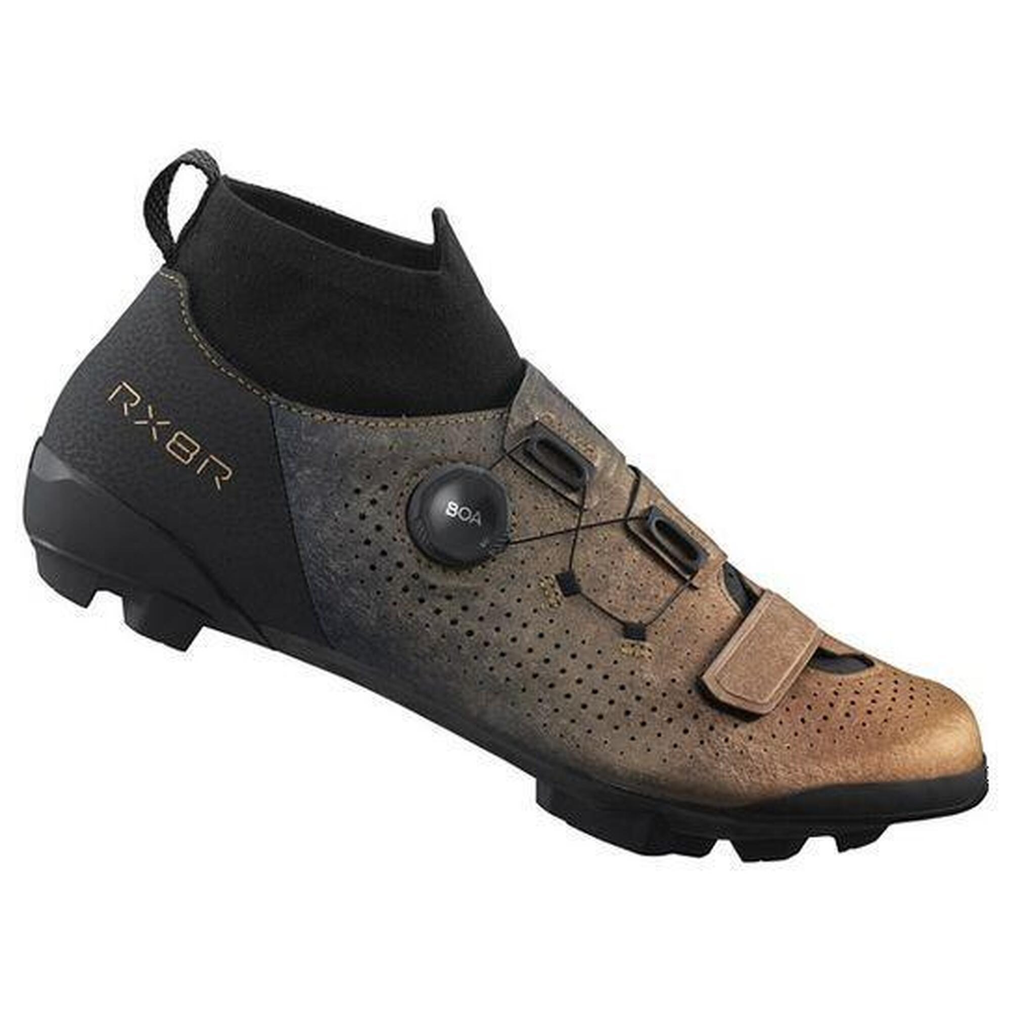 Shimano - Chaussures Gravel Shimano Rx801r Orange Metal - Chaussures De Vélo - Orange - 44 L - Decathlon