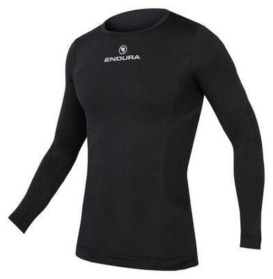 Maniche lunghe Endura ingegnerizzate Baselayer nere
