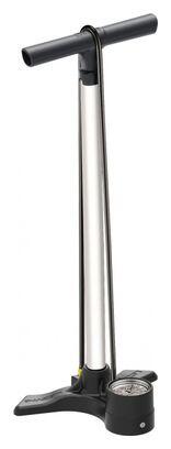 Pompe à Pied Lezyne Macro Floor Drive ABS1 (Max 220 psi / 15 bar) Argent