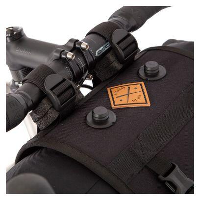 Sacoche de Guidon Restrap Bar Bag Holster avec Sac Étanche / 14 + 3 L / Noir Ora