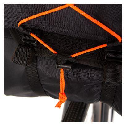 Sacoche de Guidon Restrap Bar Bag Holster avec Sac Étanche / 14 + 3 L / Noir Ora