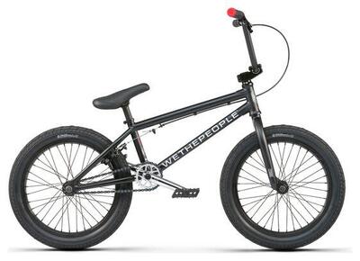 WeThePeople CRS 18 BMX Freestyle Schwarze Mat