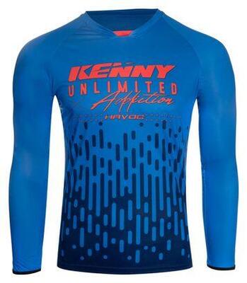 Kenny havoc long sleeve jersey blauw
