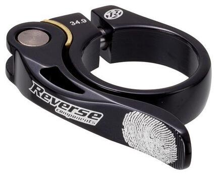 Reverse Long Life Sattelklemme Schwarz